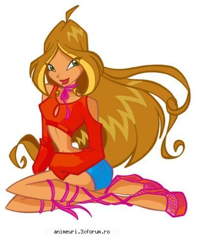 FLORA - ELE SUNT ASA DE FRUMOASE....PACAT CA PAPUSILE - WINX CLUB