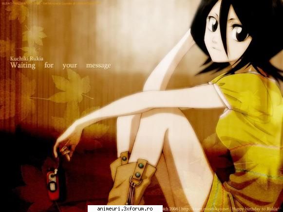 Rukia Kuchiki - Rukia Kuchiki este un shinigami trimisă �n - alte animeuri