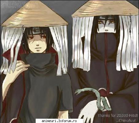 pe care personaj il detestatzi cel mai mult? - eu il urasc pe orochimaru si pe itachi :x :x :x - Naruto