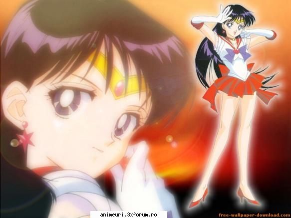 sailor mars - saylar mercury si saylar mars sunt preferatele - sailor moon