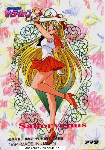 sailor venus - alta preferata dea mea - sailor moon