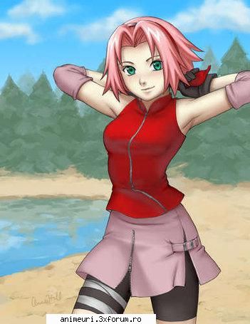 sakura haruno - poza asta e foarte mijto - Naruto