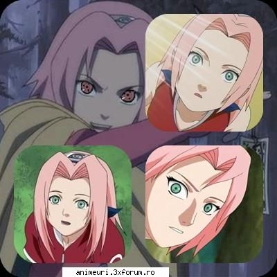 sakura haruno - Va deveni de asemenea si o foarte buna luptatoare - Naruto