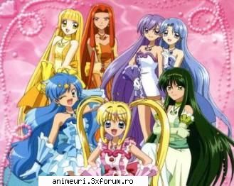 sara'h - uite o poza cu toate sara'h e cea roscata! - mermaid melody