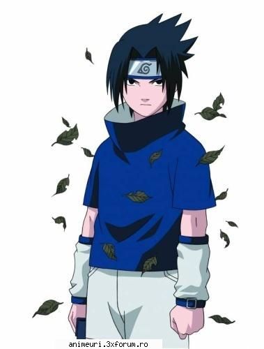 sasuke uchiha - buna dragi membrisori .sunt noua pe forum si as - Naruto