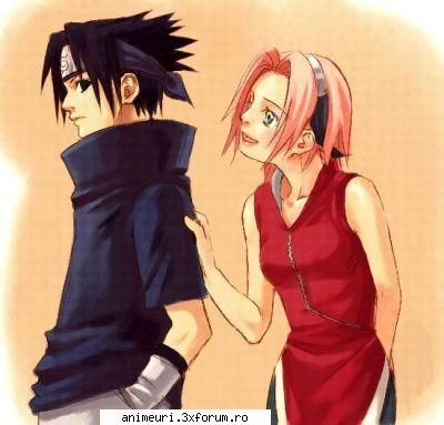 sasuke uchiha - mi-ar placea ca intr-un episod sasuke shi sakura - Naruto